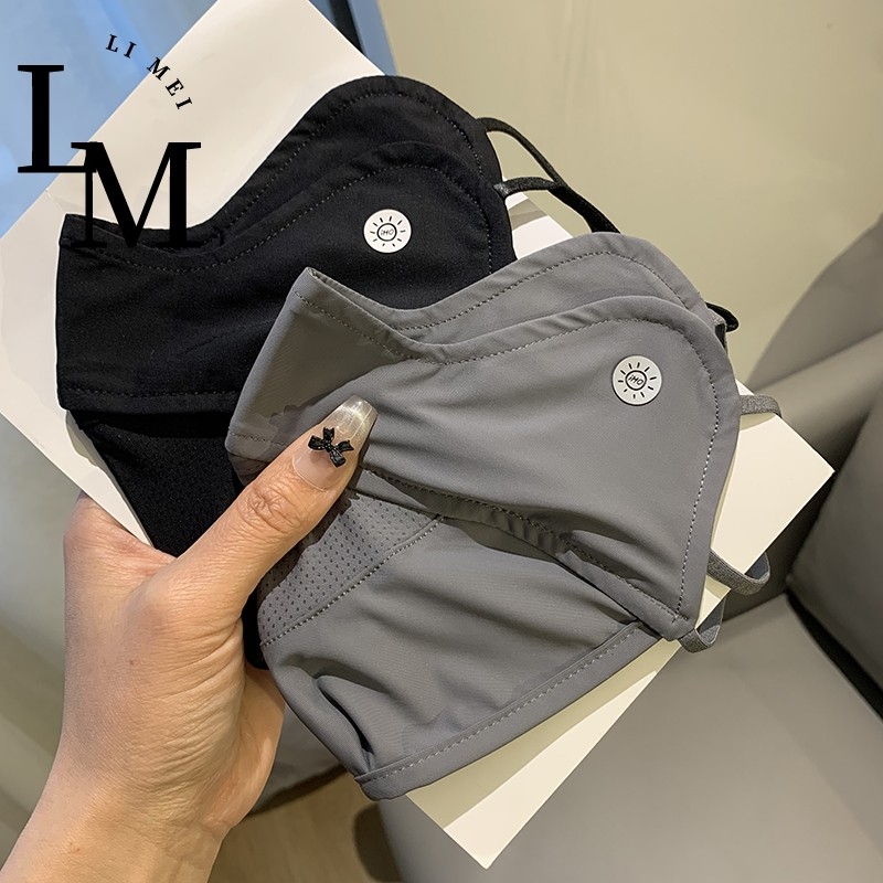 Unisex maska za zaštitu od sunca, oversize, prozračna mrežica, UV zaštita, za vožnju biciklom i aktivnosti na otvorenom, najlon materijal