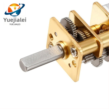 GA12-N20 DC motor s reduktorom pre malé robotické auto, 3V/6V/12V, mini motor s prevodovkou