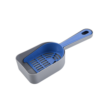 Lopată de plastic pentru nisip de pisici cu găuri fine