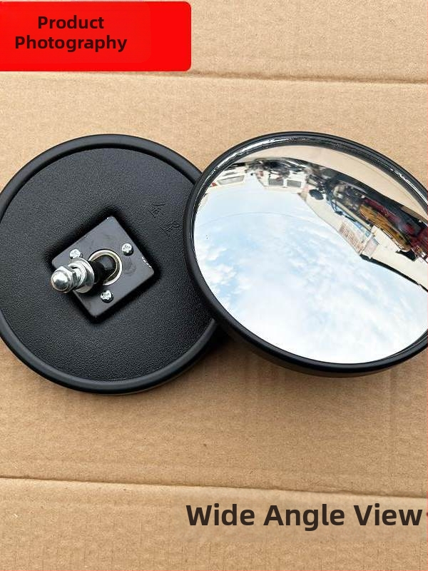 Elektrický trojkolesový vozík so strešným krytom, spätné zrkadlo – 15 cm veľké guľaté konvexné zrkadlo pre cúvanie