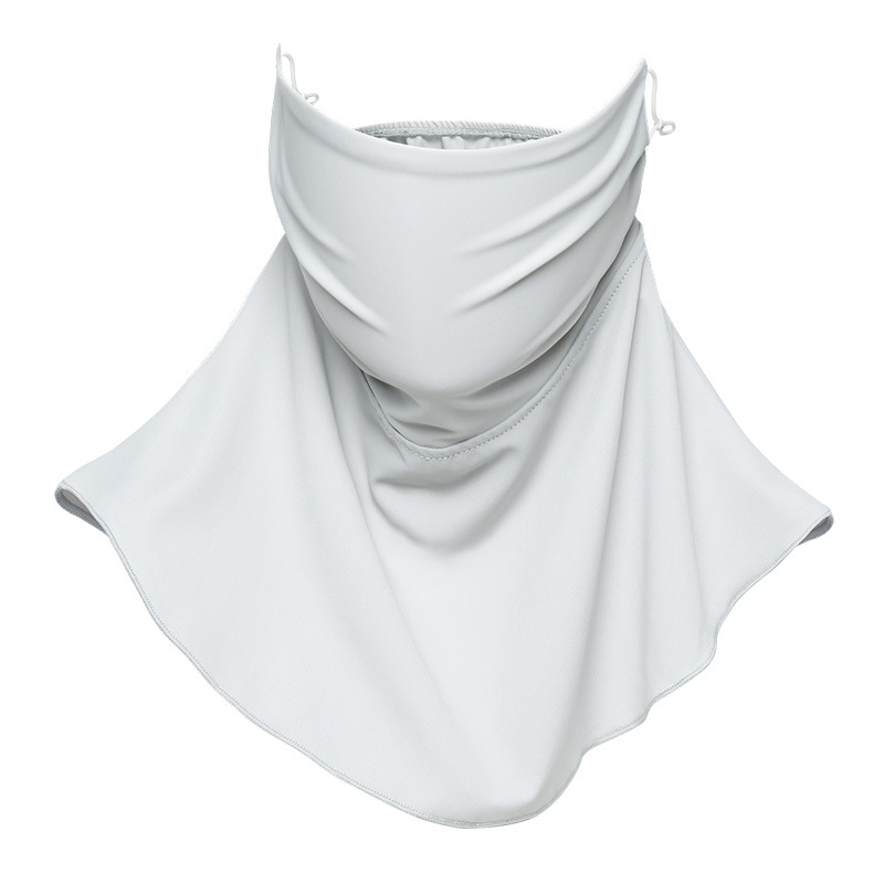 Ženska maska za zaštitu vrata od sunca, cijelo lice, prozračna ice silk, tankog kroja, za vožnju i biciklizam 8214