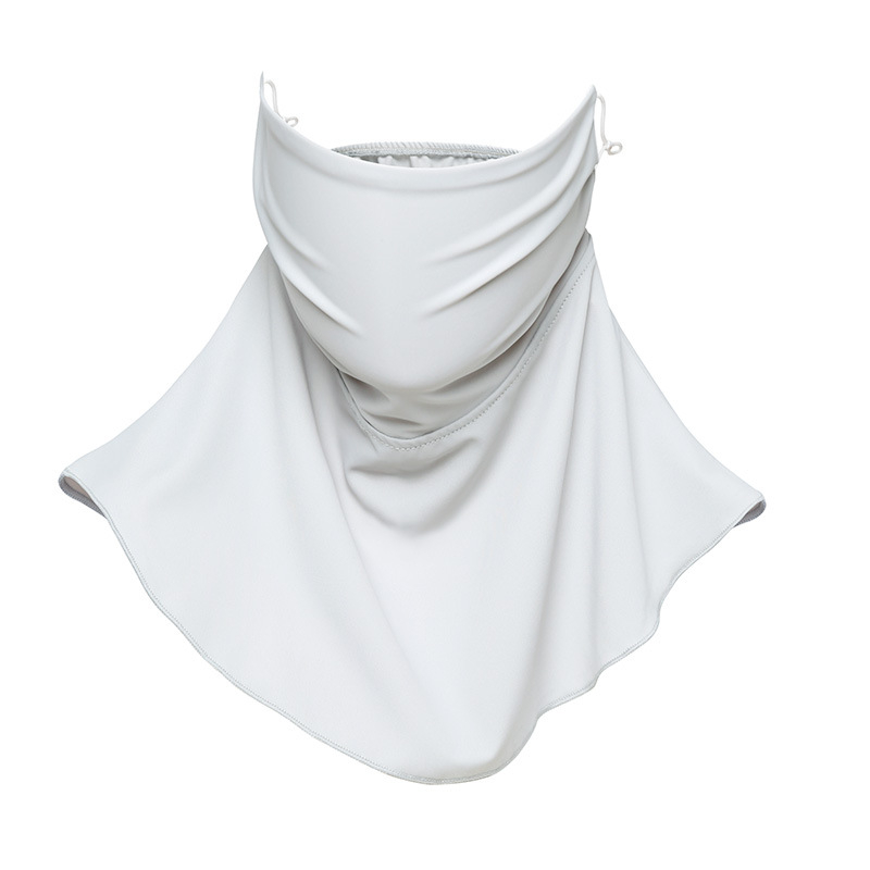 Ženska maska za zaštitu vrata od sunca, cijelo lice, prozračna ice silk, tankog kroja, za vožnju i biciklizam 8214