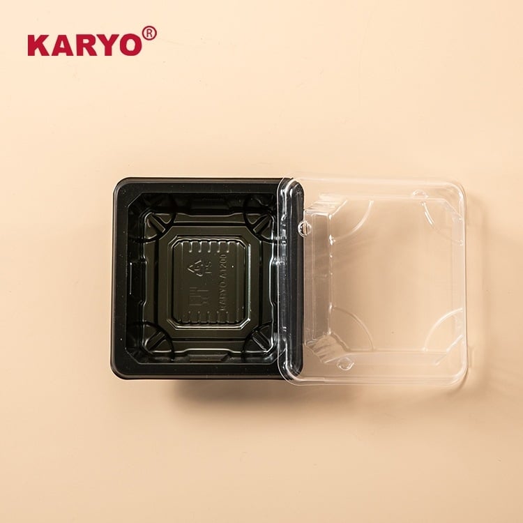 KY1200 Υψηλής ποιότητας, μιας χρήσης κουτί take-out, αντιθαμβωτικό, ιαπωνικού στυλ σασίμι, χρυσό κουτί σούσι