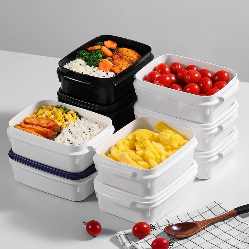 Voćna bento kutija, prijenosna kutija za ručak, mikrovalna pećnica, porcionirana, 800–1000 ml