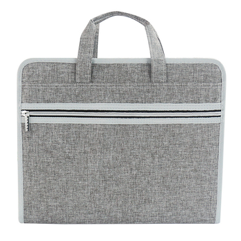 Organizator de documente A4 din textil, cu 13 compartimente, multifuncțional pentru birou