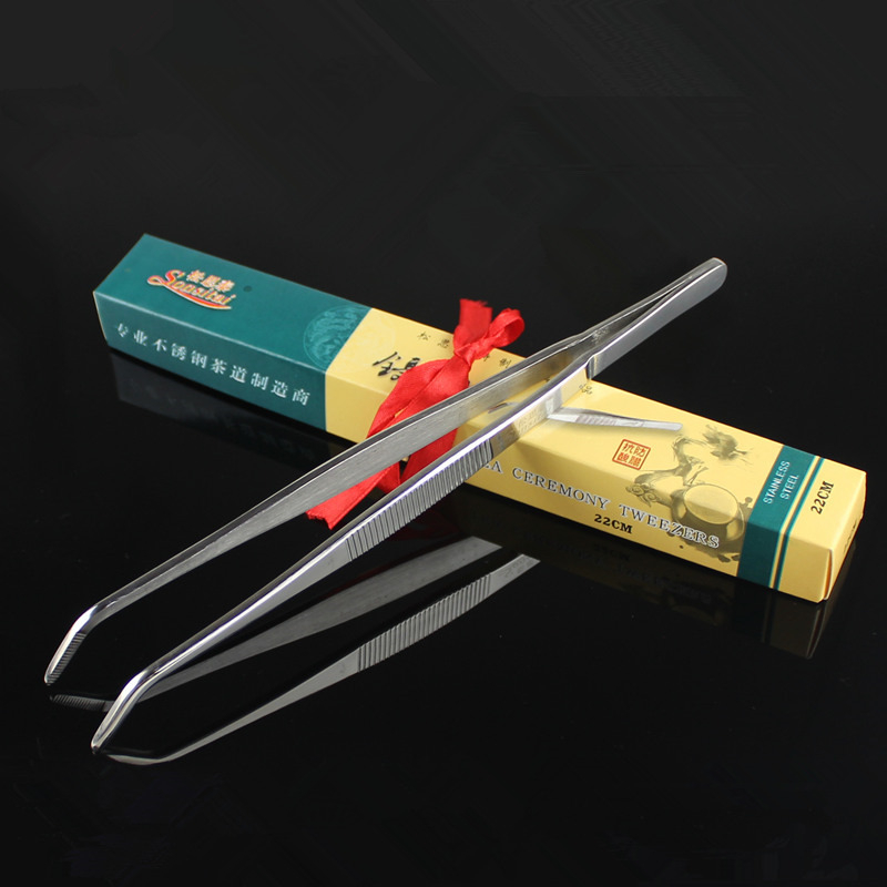 Songsitai clips din oțel inoxidabil pentru ceai, extra gros, clește pentru ceai și accesorii pentru ceai