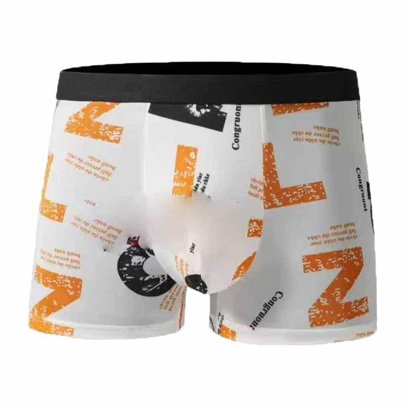 Muške boxer gaće velike veličine, prozračni poliester, srednji porast, jednobojne