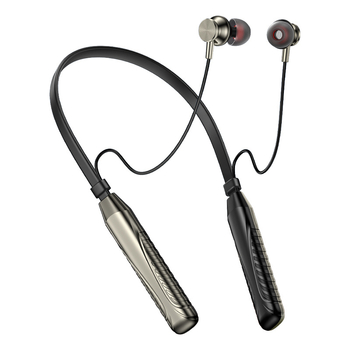 Bežične slušalice s vratnim kaišem, Bluetooth, digitalni prikaz baterije, duga trajnost, sportski dizajn, stereo zvuk