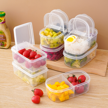 Cutie de prânz de unică folosință, plastic de calitate alimentară, recipient etanș, cutie Bento