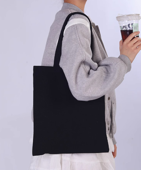 Geantă din pânză cu logo personalizat, tote premium pentru expoziții, geantă de cumpărături ecologică, la gros
