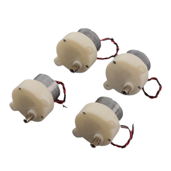 Četkasti DC motor s reduktorom 300, 3–6V, za robotiku, rotirajuće ukrase i reklamne svjetlosne kutije