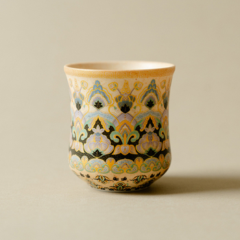 Seria Dunhuang – Set de ceai Kung Fu cu cești ceramice pentru uz casnic, în cutie cadou