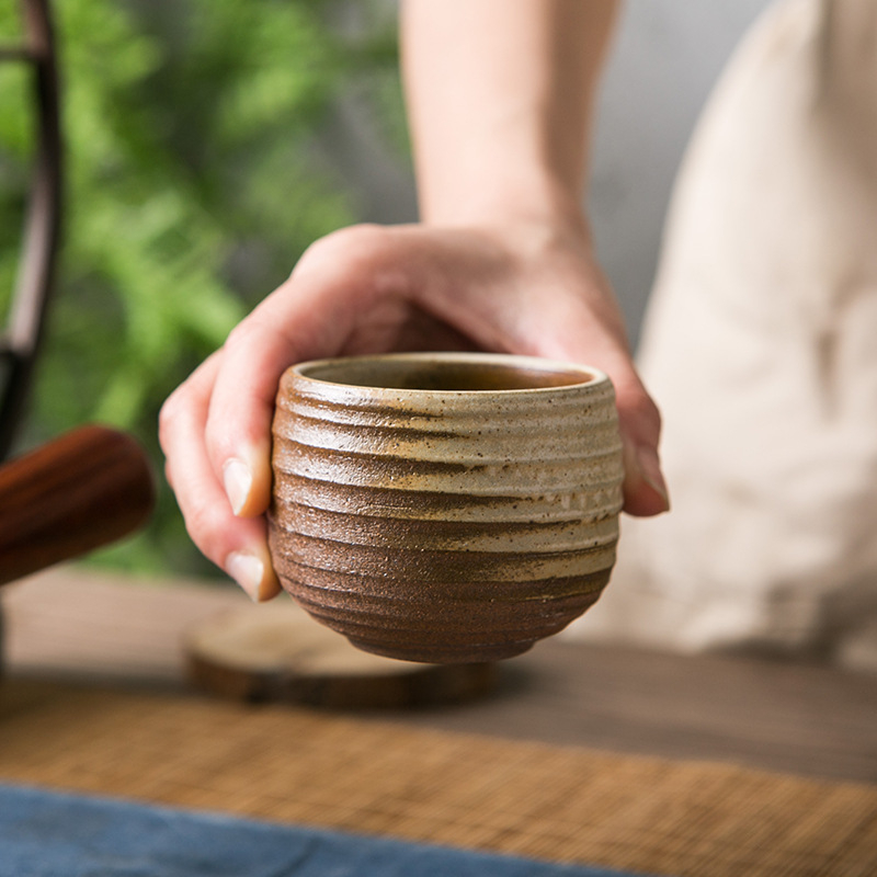 ceașcă ceramică pentru ceai, în formă de pălărie, pentru ceremonia Gongfu, uz personal