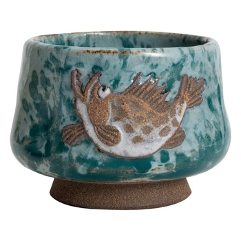 Shino Fortune Abundant ceașcă de ceai — ceașcă personală, ceramică Jian ware, lucrată manual, arsă pe lemn, glazură minerală