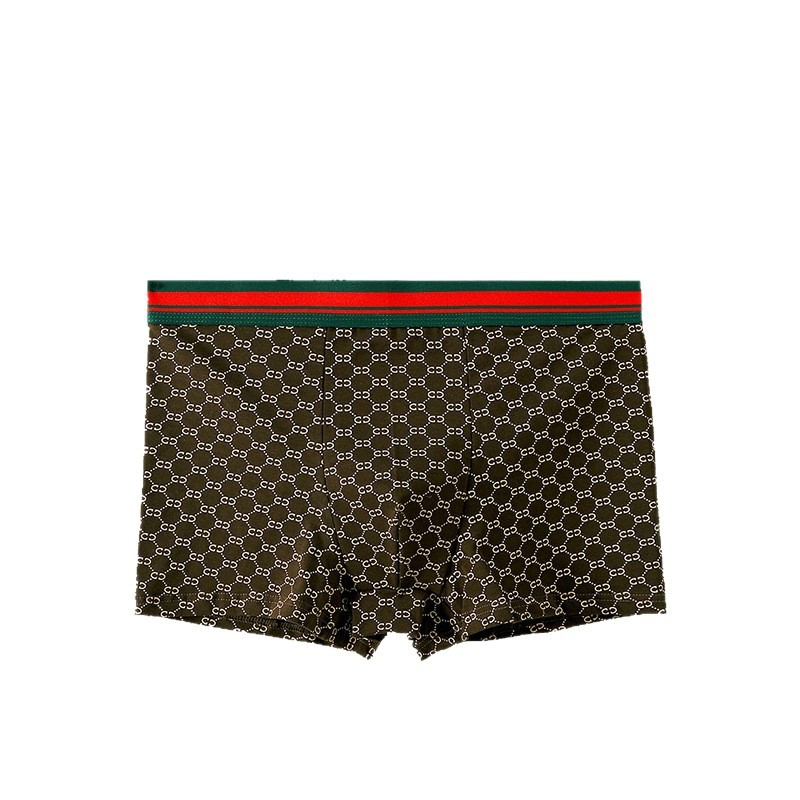 Muške antibakterijske boxerice od 100% pamuka, prozračne, sportski stil 2025