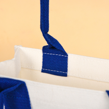 Geantă tote din pânză, personalizabilă, cu finisaj din material de bumbac acoperit, capacitate mare, imprimare