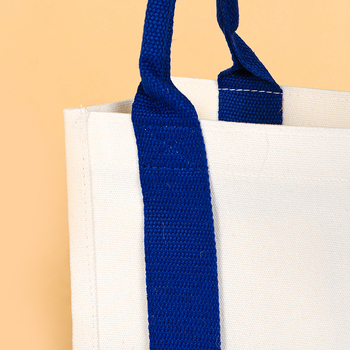 Geantă tote din pânză, personalizabilă, cu finisaj din material de bumbac acoperit, capacitate mare, imprimare