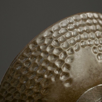 Ceașcă de ceai ceramică conică, glazură de cuptor, stil tradițional, o singură ceașă
