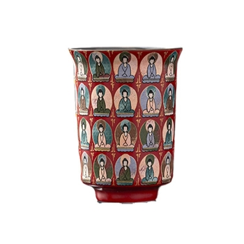 Cească ceramică Dunhuang Thousand Buddha – pentru uz personal, ceașcă unică, set de ceai Kung Fu, stil chinezesc