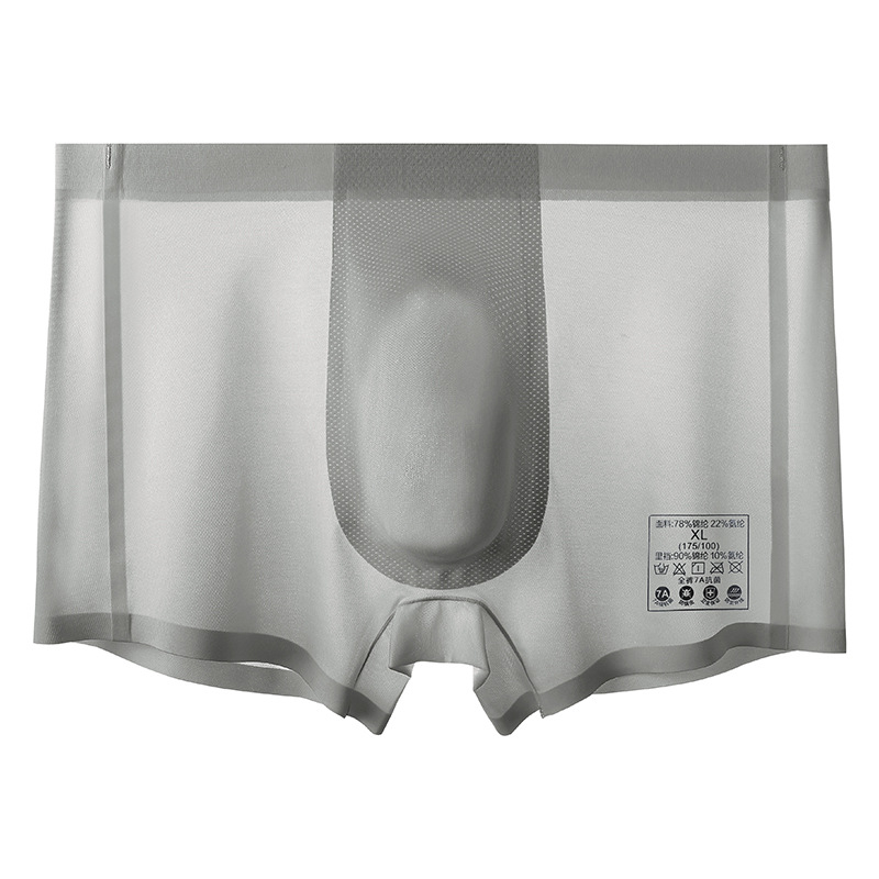 Muške bokserice od Ice Silk, antibakterijska prepona, prozračne, tanke