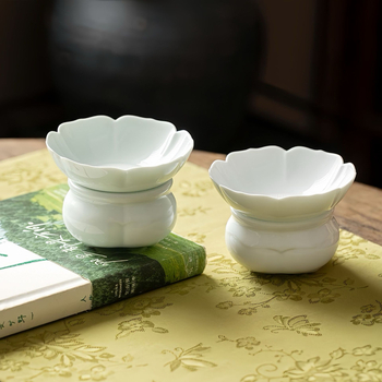 Filtru de ceai ceramic cu sită integrată, accesorii Kung Fu pentru ceai, uz casnic