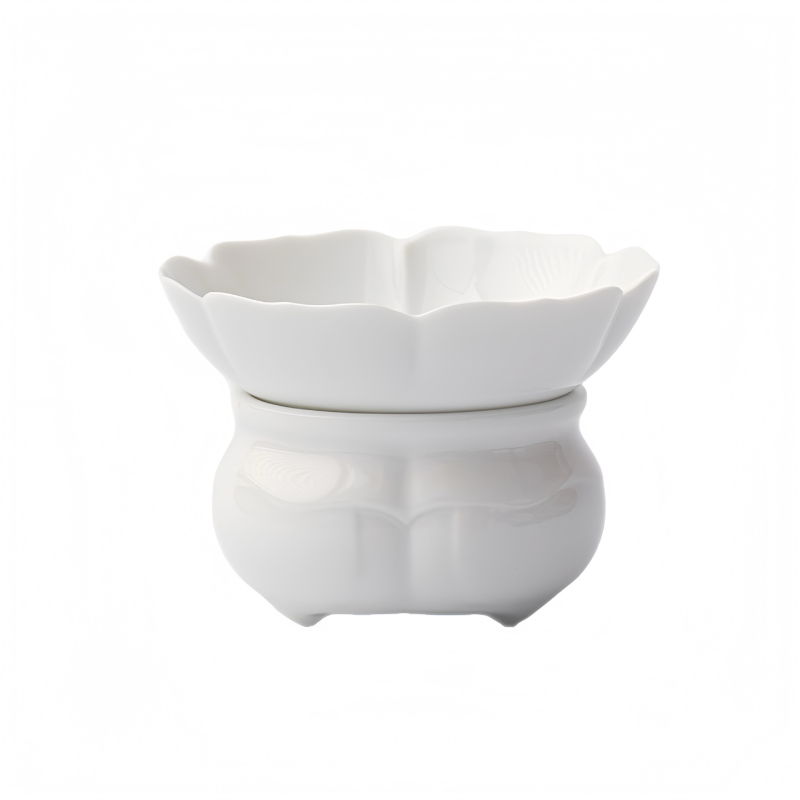 Filtru de ceai ceramic cu sită integrată, accesorii Kung Fu pentru ceai, uz casnic