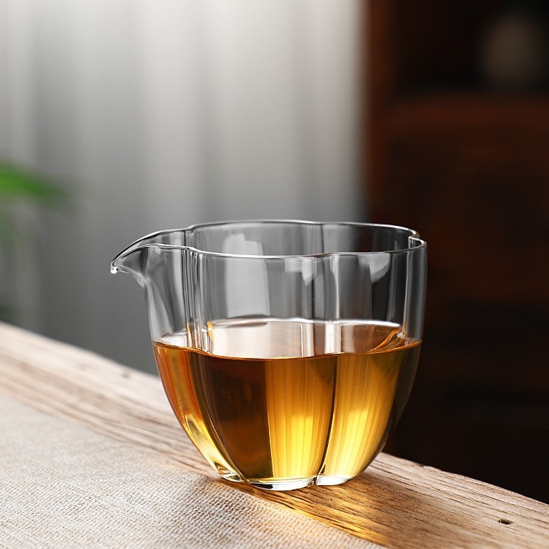 Set de 2 pahare din sticlă borosilicată rezistentă la căldură, cu design cu floare de prune, stil japonez, pentru uz casnic