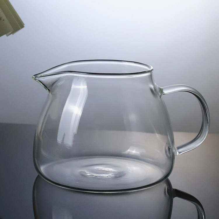 Set de ceai Kung Fu din sticlă borosilicat transparentă, cu capacitate mare, pentru casă și birou