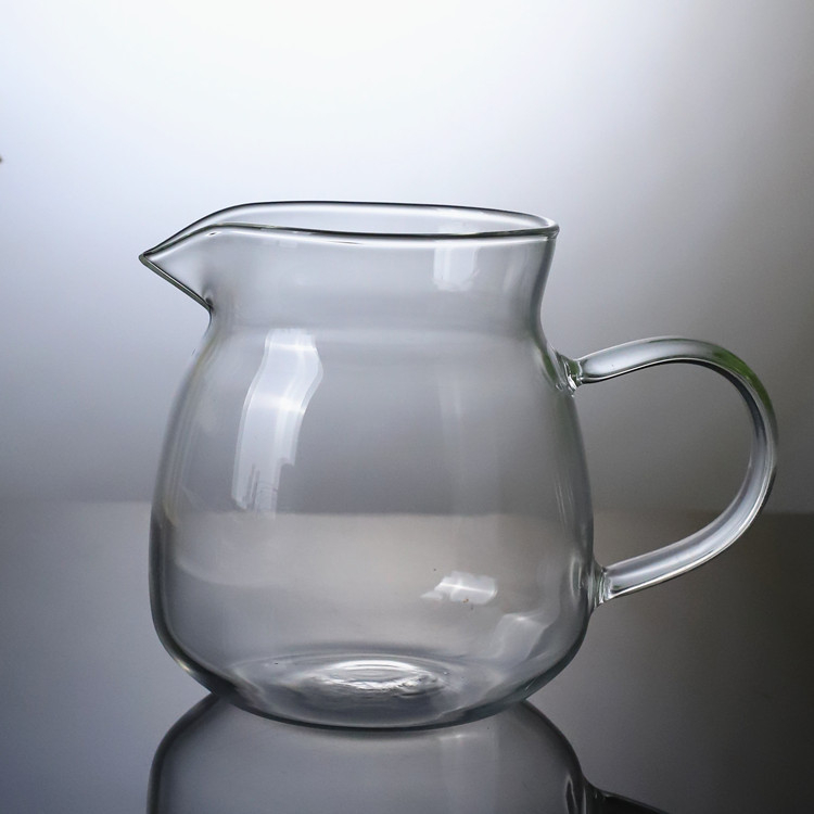 Set de ceai Kung Fu din sticlă borosilicat transparentă, cu capacitate mare, pentru casă și birou