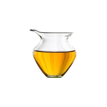 Xunyun Yaji pahar de ceai din sticlă borosilicată, design Zen, capacitate mică
