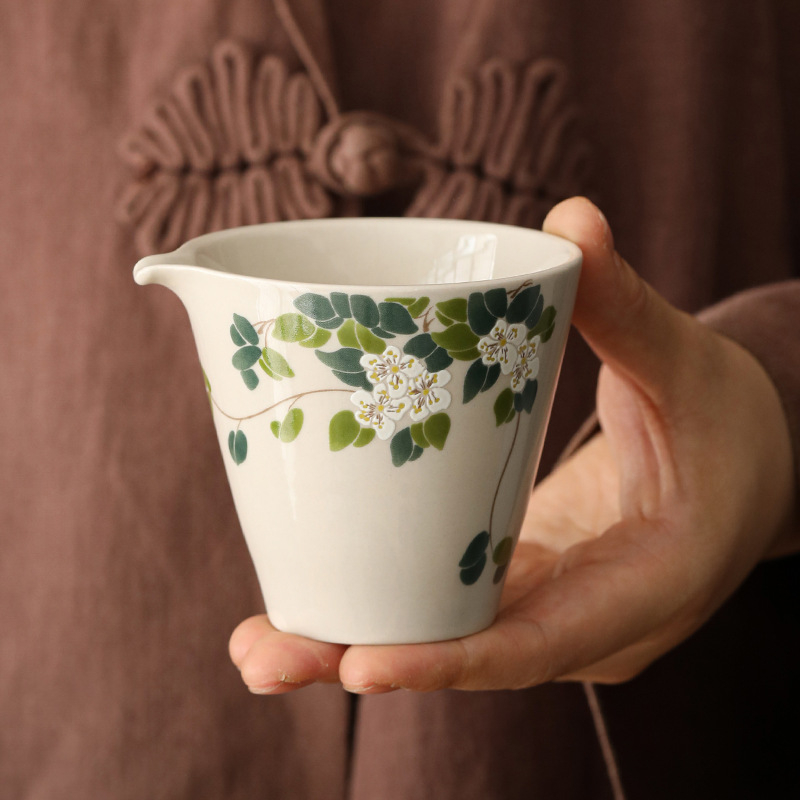 Cupe Gongdao ceramică, tavă de ceai și accesorii pentru setul Kung Fu de ceai, stil modern proaspăt