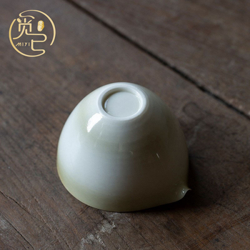 Set Gongfu de ceai în stil japonez, din cenușă de plante, cu gradient retro, pentru uz casnic — ceașcă de distribuție, ceainic și cești de servire