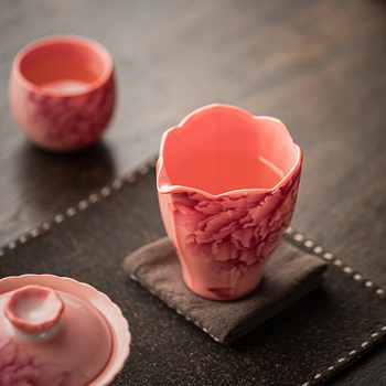 Ceașcă ceramică Ru Gongdao pentru ceremonia ceaiului chinezesc — accesoriu pentru servire ceai, ceașcă comună, fără arsuri, pentru uz casnic