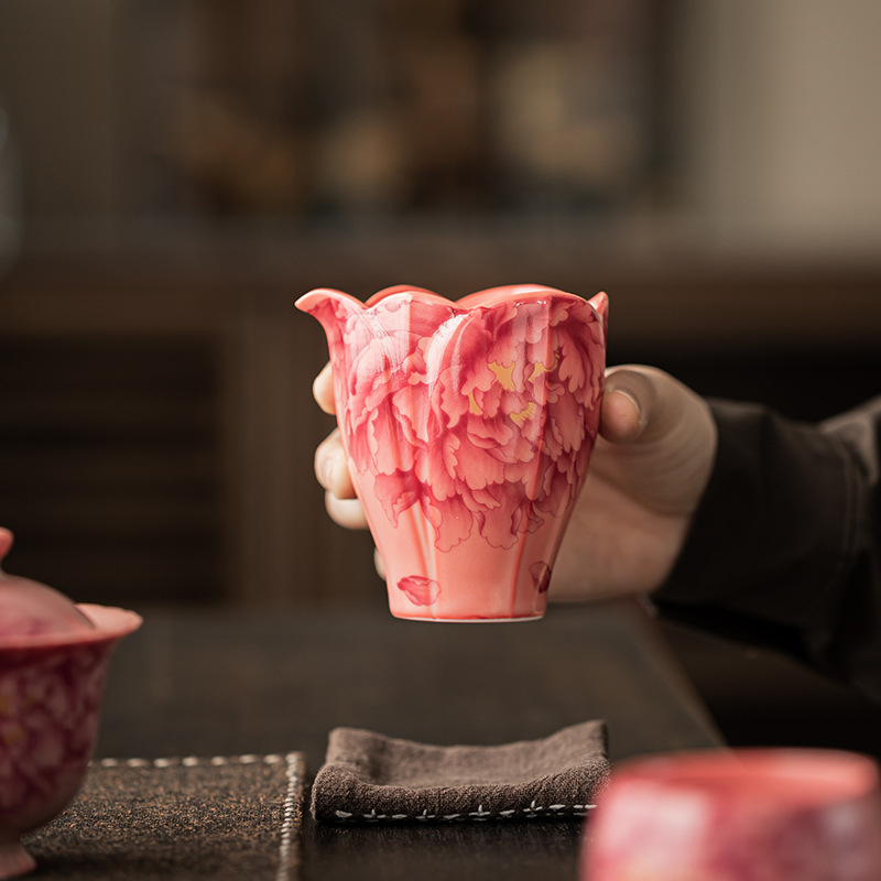 Ceașcă ceramică Ru Gongdao pentru ceremonia ceaiului chinezesc — accesoriu pentru servire ceai, ceașcă comună, fără arsuri, pentru uz casnic