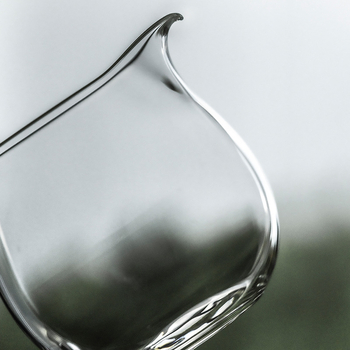 Stil japonez, separator de ceai transparent în formă de semilună și Fair Cup, sticlă borosilikată, rezistentă la căldură, accesoriu pentru setul Kung Fu de ceai