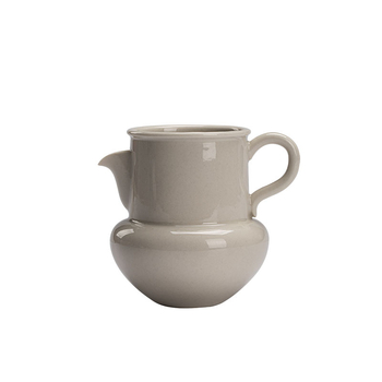 Set ceramic Kung Fu pentru ceai cu ceașcă Gongdao cu mâner, tavă de ceai și stil Song
