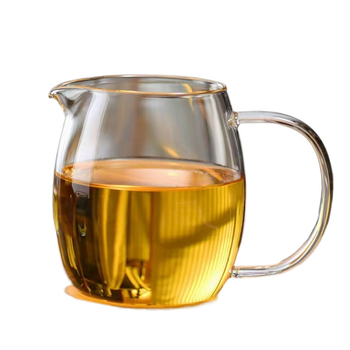 Set de ceai din sticlă, capacitate mare, rezistent la căldură, culoare solidă; include divizor pentru ceai, strecurător și ceainic echilibrator (Fairness Cup), CH25