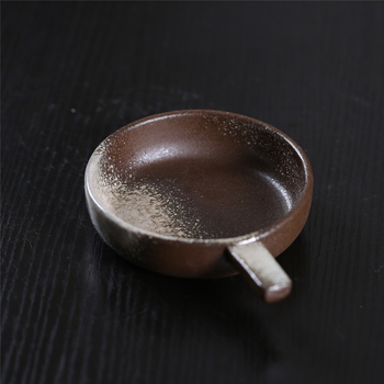 Roaster ceramic retro pentru ceai, tavă pentru ceai, încălzire cu lumânare, prăjire a ceaiului și intensificator de aromă — accesorii pentru ceremonia de ceai Kung Fu