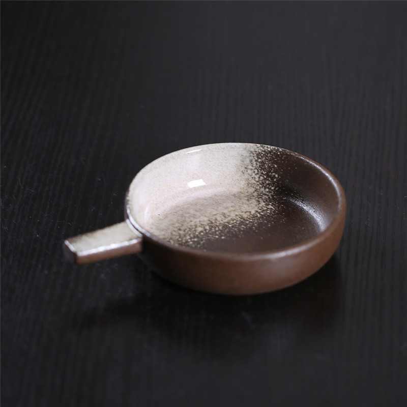 Roaster ceramic retro pentru ceai, tavă pentru ceai, încălzire cu lumânare, prăjire a ceaiului și intensificator de aromă — accesorii pentru ceremonia de ceai Kung Fu