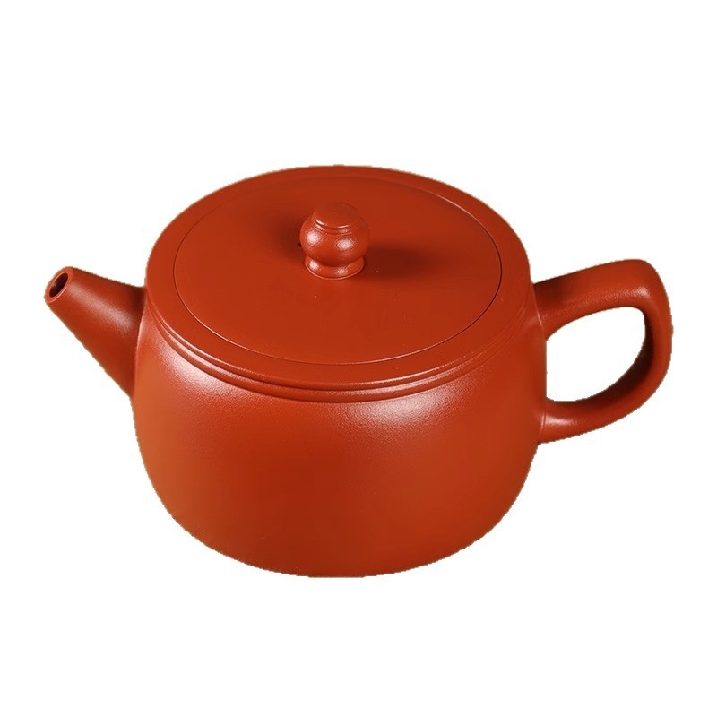Ceainic Yixing din lut purpuriu, lucrat manual, capacitate mare, stil Fengming