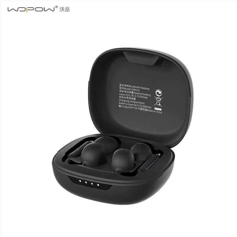 Wopin OWS13 bezdrôtové Bluetooth slúchadlá s kostnou kondukciou, otvorený športový dizajn, dotykové ovládanie