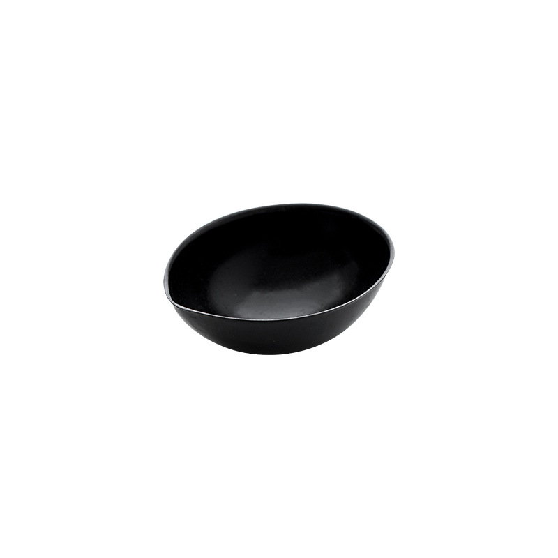 Set de ceai ceremonial, corp din fier lacuit, formă de ou, lingură de ceai din cupru, ac de ceai și linguriță, stil minimalist modern