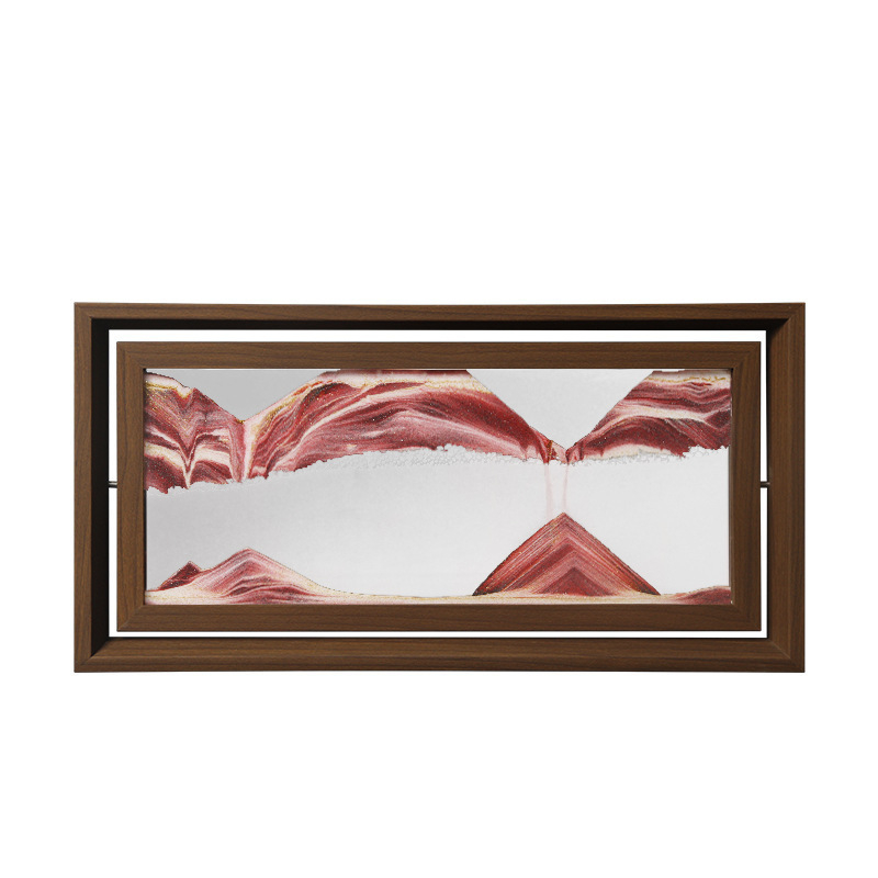 Ornament austriac cu pictură în nisip pentru casă – decor modern cu clepsidră