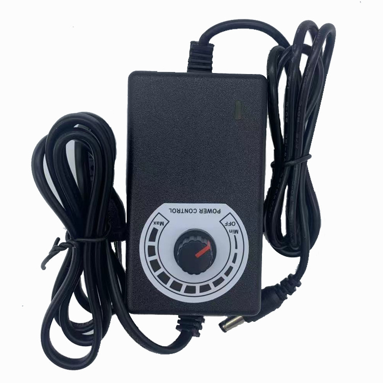 Adaptor de alimentare reglabil 3V-24V-36V pentru benzi LED, motoare, ventilatoare, pompă de apă, regulator de tensiune și controler de viteză