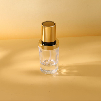 Prozirna staklena boca s pumpom za kozmetiku i njegu kože, kapaciteti 30 ml, 50 ml ili 100 ml