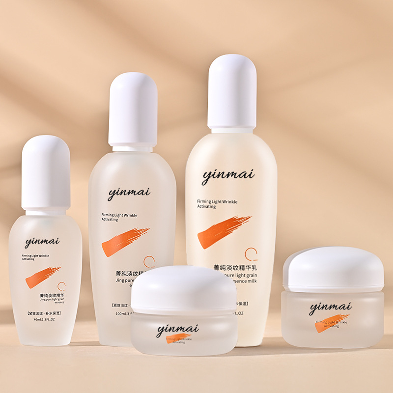Silver Vein kozmetičke bočice, staklene kapaciteta 40–120 ml, s pumpom, 50 g esencije, krema i losion