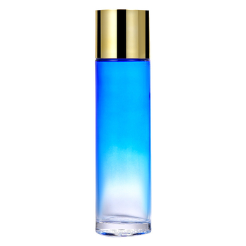 Gradijentna staklena bočica kozmetike s tlačnom pumpom za losion, masku za lice i kremu za oči; dostupne veličine 50g/30g/100ml/40ml/120ml, s pumpom i kapom