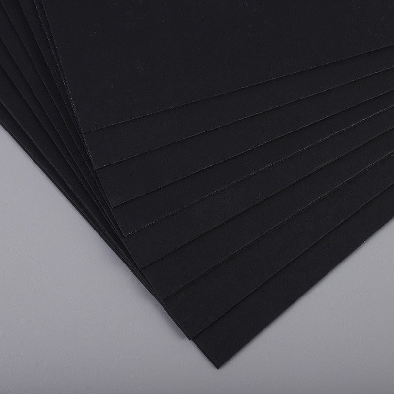 Copertă de caiet din carton de 1,0 mm, dosar din carton rigid, versiune A4 din Kraft, carton negru A3