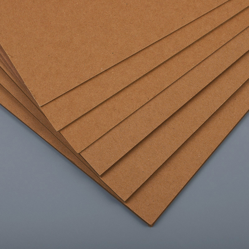 Copertă de caiet din carton de 1,0 mm, dosar din carton rigid, versiune A4 din Kraft, carton negru A3