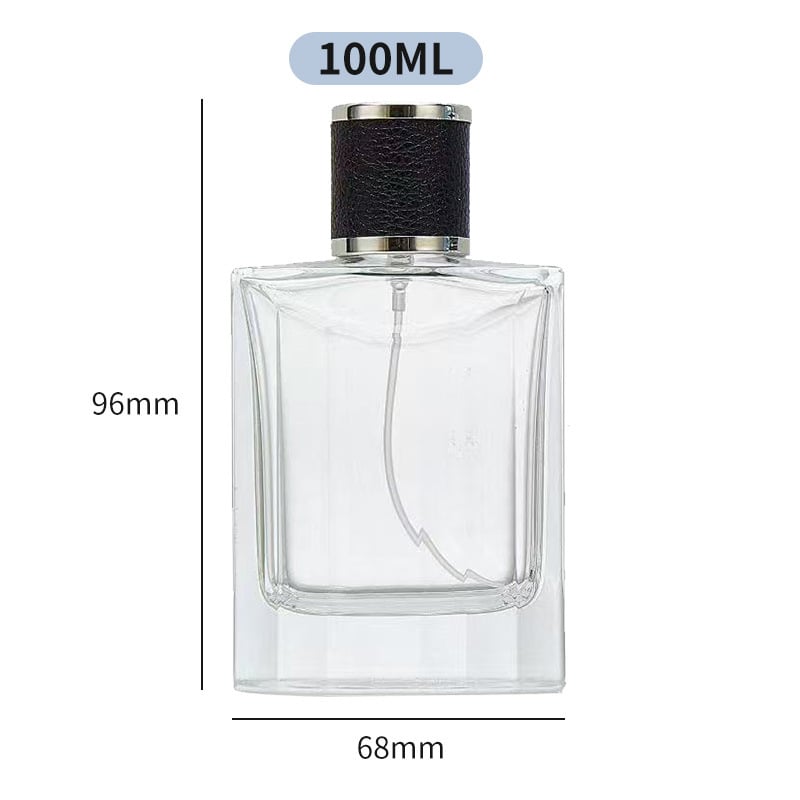 100 ml staklena bočica parfema, raspršivač, za ponovno punjenje